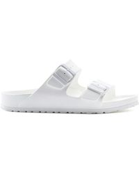 white birkenstocks eva