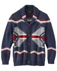 pendleton wool cardigan