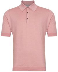 John Smedley Cisis Shirt - Pink