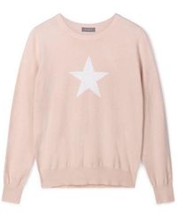 Chalk Taylor Sweater - Dusky Star - Pink