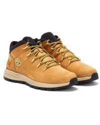 Timberland Leather Euro Sprint Reflective Hiker Boots In Black for Men |  Lyst
