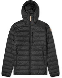 fjällräven canada wool padded jacket