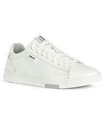 Geox Leather Dolomia Abx Waterproof Low Cut Trainer U16cra043fuc4002 in  Black for Men - Lyst