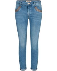 Mos Mosh Naomi Arrows Jeans - Blue