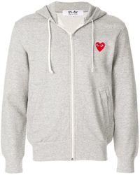 commes de garcon hoodie mens
