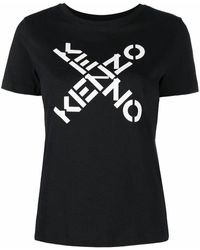 KENZO Big X Logo T-shirt - Black
