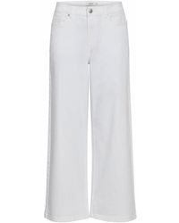 B.Young Bykato Bybylikke Wide Jeans - White