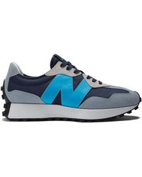 New Balance 327 Trainers in Sky Blue | MS327BM | Aphrodite1994