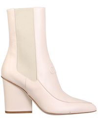 ferragamo white boots