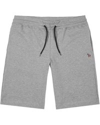 for Men Mens Clothing Activewear gym and workout clothes Sweatshorts Grey Paul Smith Cotton Ps By Sweat Shorts in Grey 