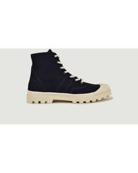 Pataugas Authentic T H4g High Top Trainers Marine - Blue