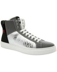 mcm high trainers blue