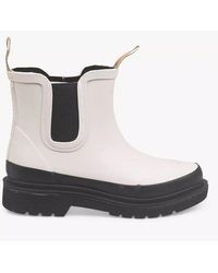 Ilse Jacobsen Short Rubber Boots Milk - White