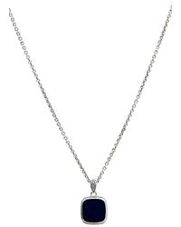 Men's Black Onyx Necklace for Men - Up 