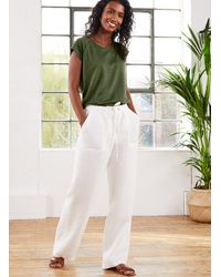 Baukjen Maxine Hemp Trousers in Brown 