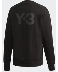 Y-3 Cl Rear Logo Sweatshirt / - Black