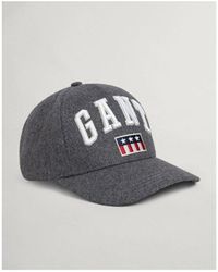 Cappello Gant colore nero con visiera per uomo Gant 090000NERO 