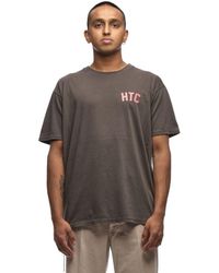 Htc Los Angeles T-shirt For Htc 21whtts008 Dark - Brown