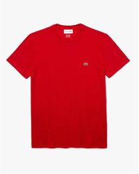 Lacoste Cotton T-shirt Size Small S (fr 
