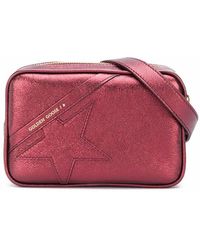Golden Goose Leather Belt Bag - Red