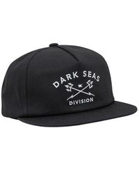 Dark Seas Trident Snapback Hat - One Size, - Black