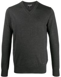 armani v neck jumper