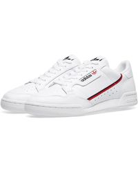 adidas Continental 80 Cream in White for Men | Lyst