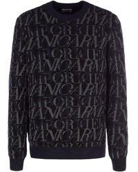 emporio armani mens sweater