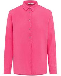 0039 Italy Alisar Shirt Hot - Pink