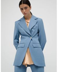 A Line - Double-breasted Fitted Blazer - Lyst