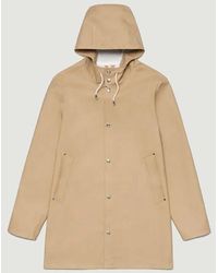 Stutterheim Stockhholm Raincoat Sand - Natural