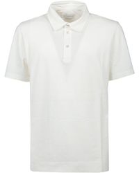 Ballantyne Cotton Polo Shirt in White for Men Mens T-shirts Ballantyne T-shirts 