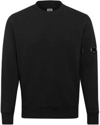 navy blue cp company jumper