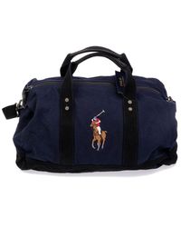 ralph lauren leather holdall