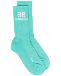 Balenciaga Cotton Socks - Green