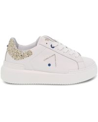 ED PARRISH Edparckldsq46 Leather Sneakers - White