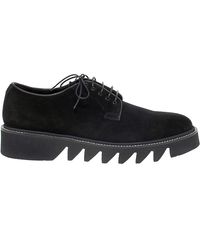 Cesare Paciotti Leather Lace-up Derby Shoes in Black for Men Mens Shoes Lace-ups Derby shoes 