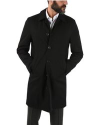 Mens Clothing Coats Short coats Corneliani Other Materials Coat in Brown for Men Save 24% 