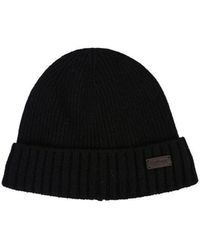 barbour bobble hat mens
