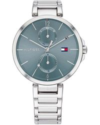 tommy hilfiger women's watch silver