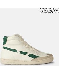 SAYE | Modelo '89 Vegan Hi | Green - White