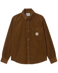 Carhartt L/s Flint Shirt - Brown