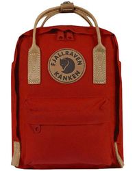kanken deep red random blocked
