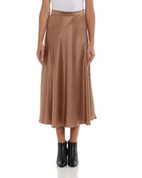 Womens Clothing Skirts Knee-length skirts Max Mara Studio Synthetic Rima Skirt in Black 