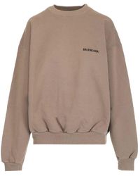 Balenciaga Beige Other Materials Sweatshirt - Brown