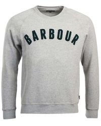 barbour sweatshirt mens