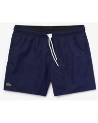 lacoste swimming shorts