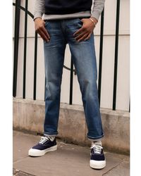 Wrangler Straight Leg Jeans For Men Up To 76 Off At Lyst