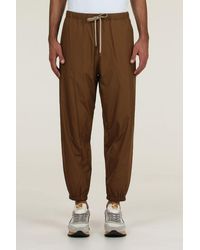 Covert Technical Pants Lined With Drawstring - Brown