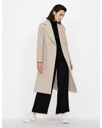 beige wool coat womens